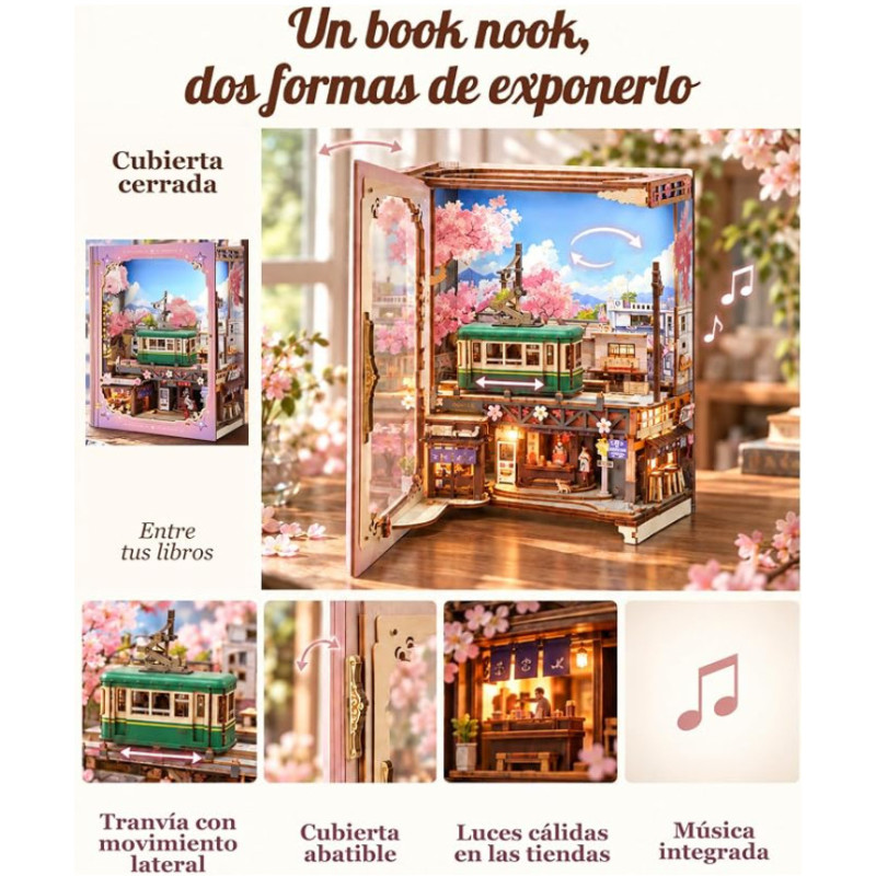 BOOK NOOK PASEANDO BAJO EL SOL CAJA MÚSICA (BAJO PEDIDO)