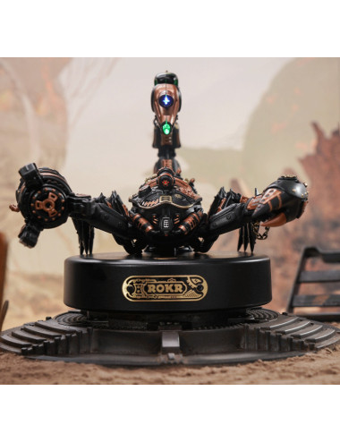 Maqueta 3D Escarabajo Mecánico en Movimiento