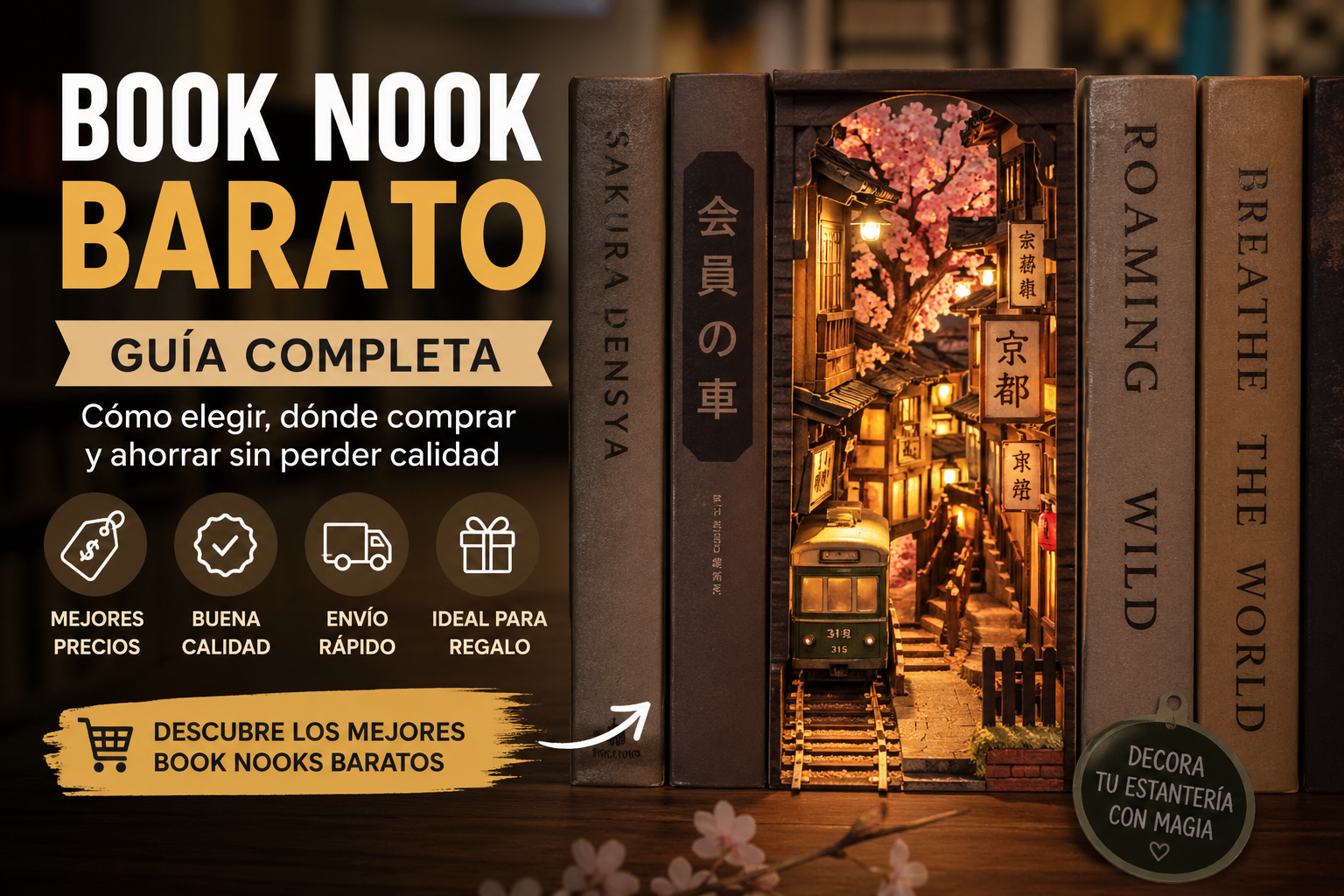 Book Nook Barato: Guía Completa para Comprar al Mejor Precio sin Perder Calidad